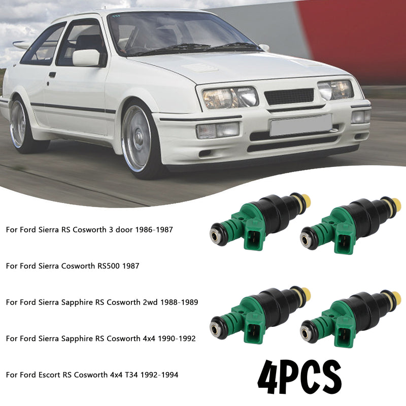 Ford Sierra Escort RS Cosworth 2.0T 4PCS Fuel Injectors 0280150803