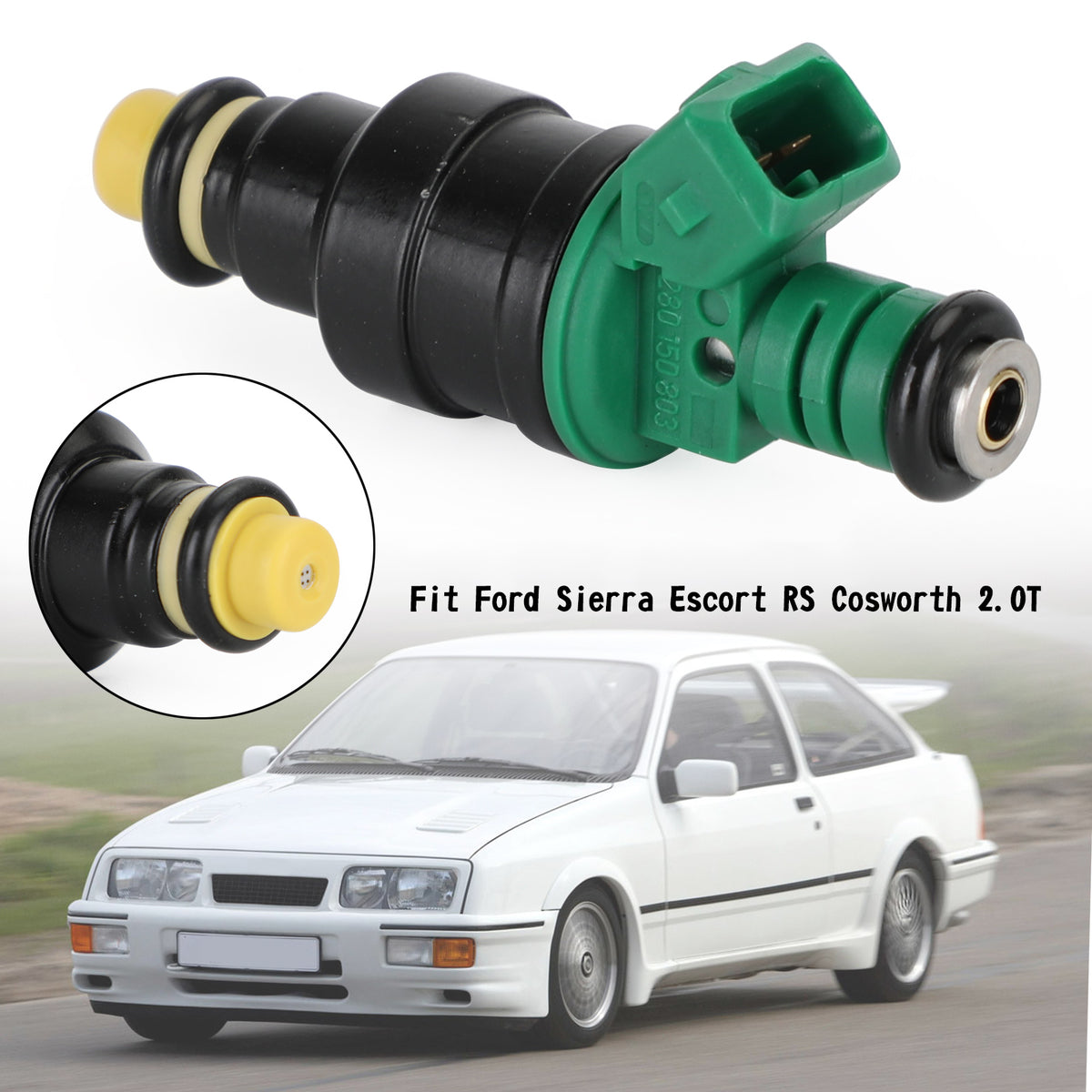 Ford Sierra Escort RS Cosworth 2.0T 1PCS Fuel Injectors 0280150803