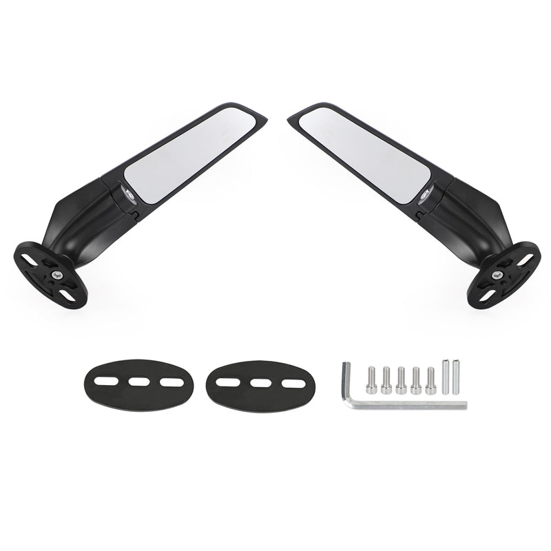 Honda CBR600RR 2003-2017 CBR1000RR 2004-2007 Adjustable Wing Fin Rearview Mirrors