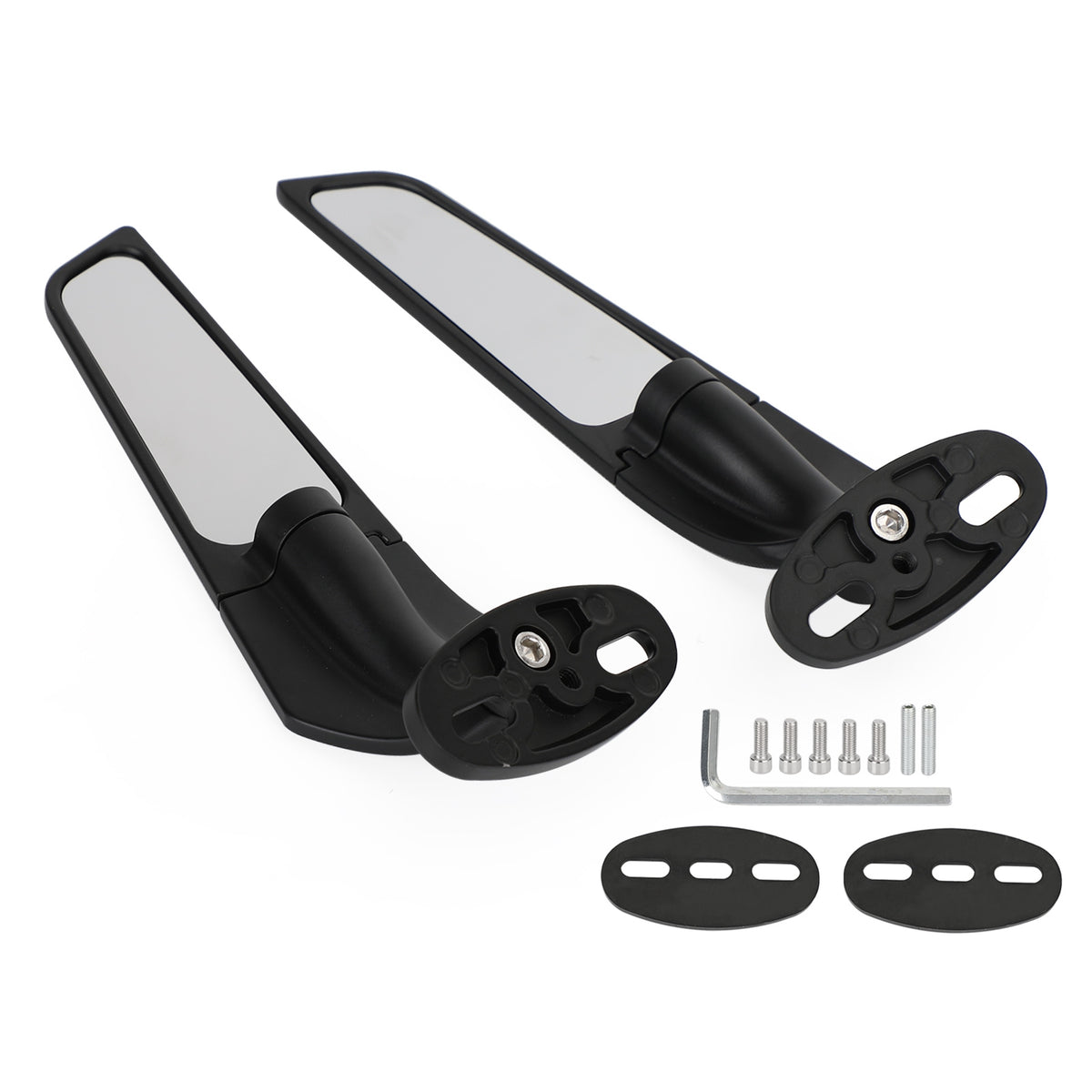 Honda CBR600RR 2003-2017 CBR1000RR 2004-2007 Adjustable Wing Fin Rearview Mirrors