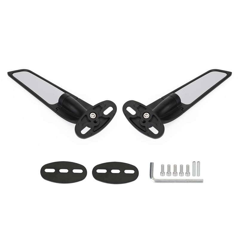 2004-2011 CBR125R Honda Adjustable Wing Fin Rearview Mirrors