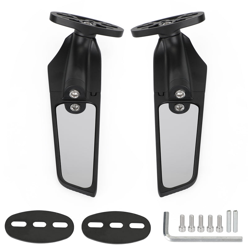 2003-2017 CBR600RR Honda/2004-2007 CBR1000RR Adjustable Wing Fin Rearview Mirrors
