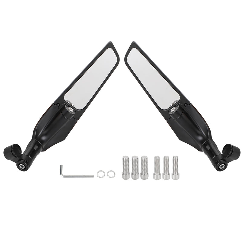 Yamaha MT01 MT03 MT07 MT09 MT10 MT125 Adjustable Wing Fin Rearview Mirrors