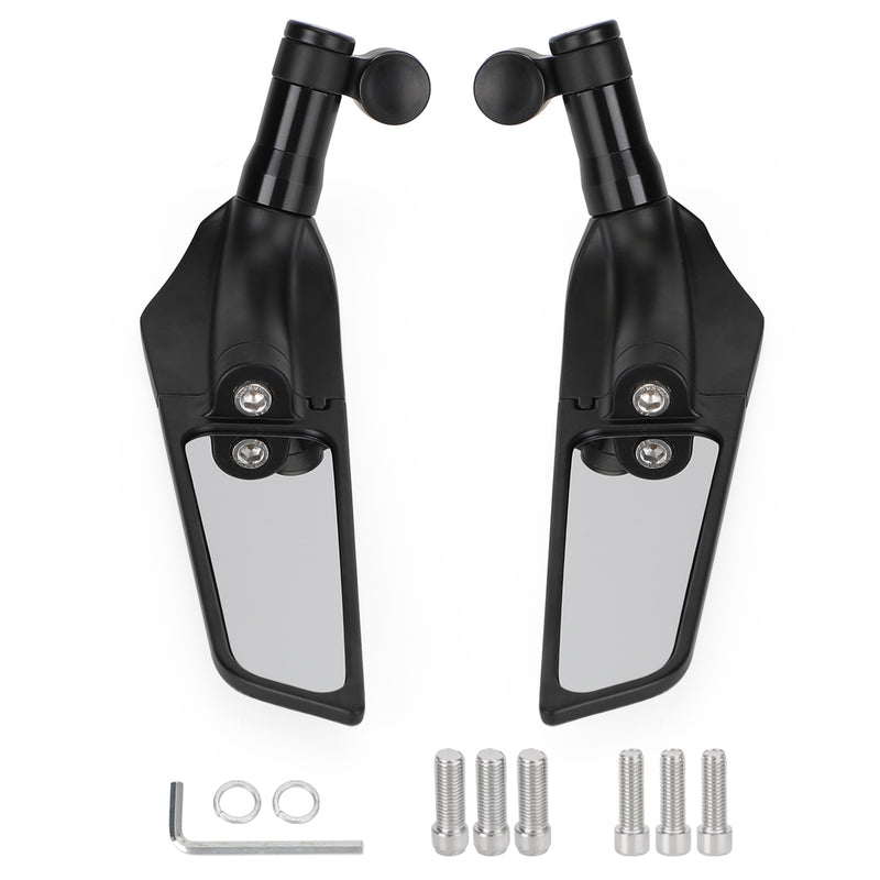 Yamaha MT01 MT03 MT07 MT09 MT10 MT125 Adjustable Wing Fin Rearview Mirrors