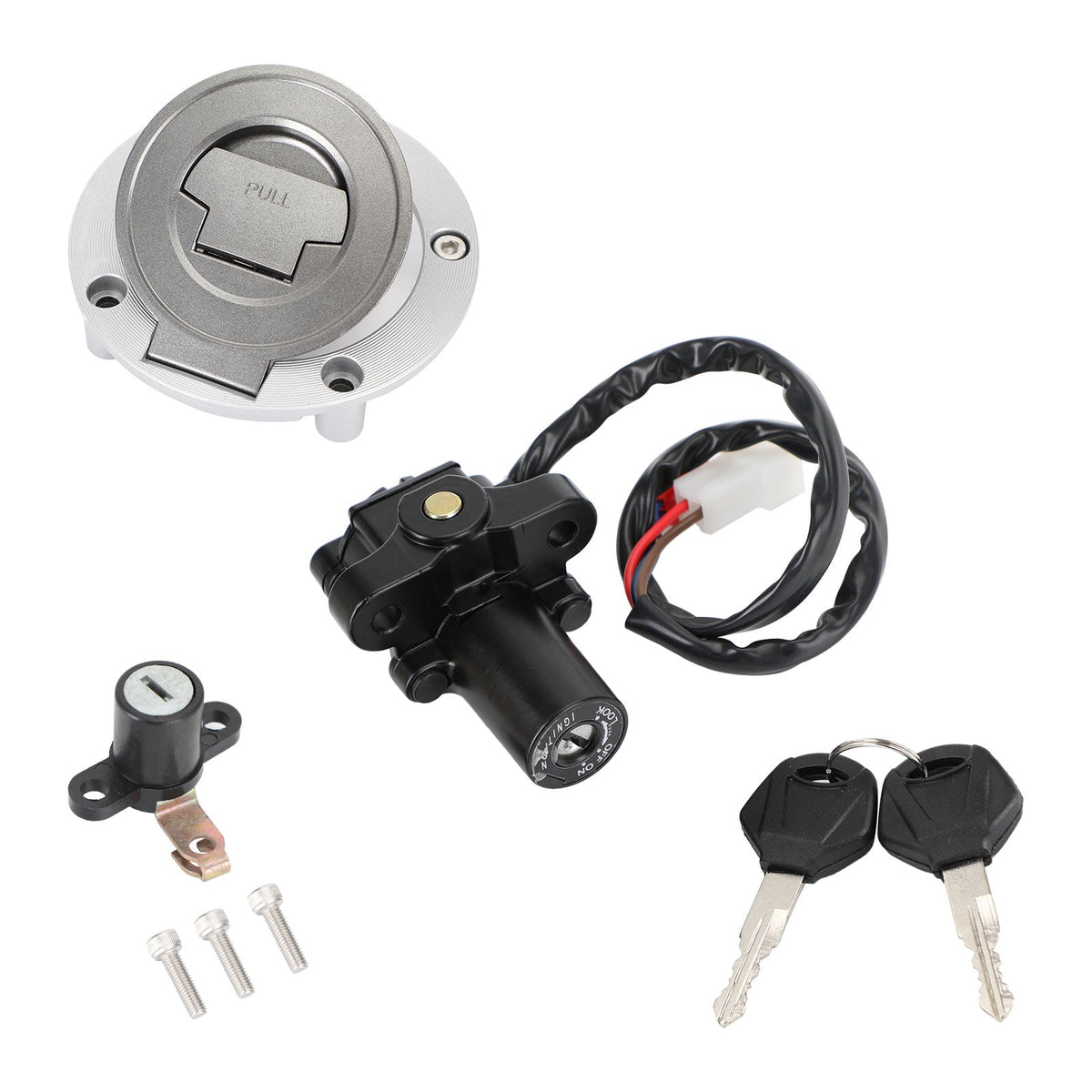 Yamaha FJR 1300 FZ1 FZ6 FZ8 XJ 6 YZF R1 R6 Ignition Switch Gas Cap Lock Set