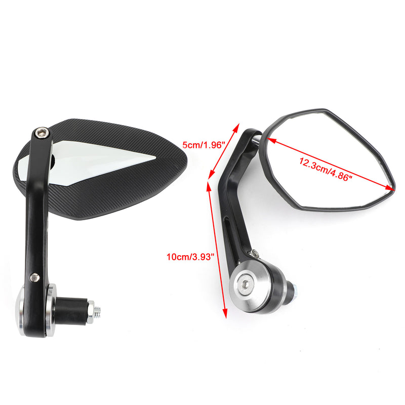 Husqvarna 790 690 390 125 Motorcycle Sportbike 7/8" Handle Bar End Mirrors