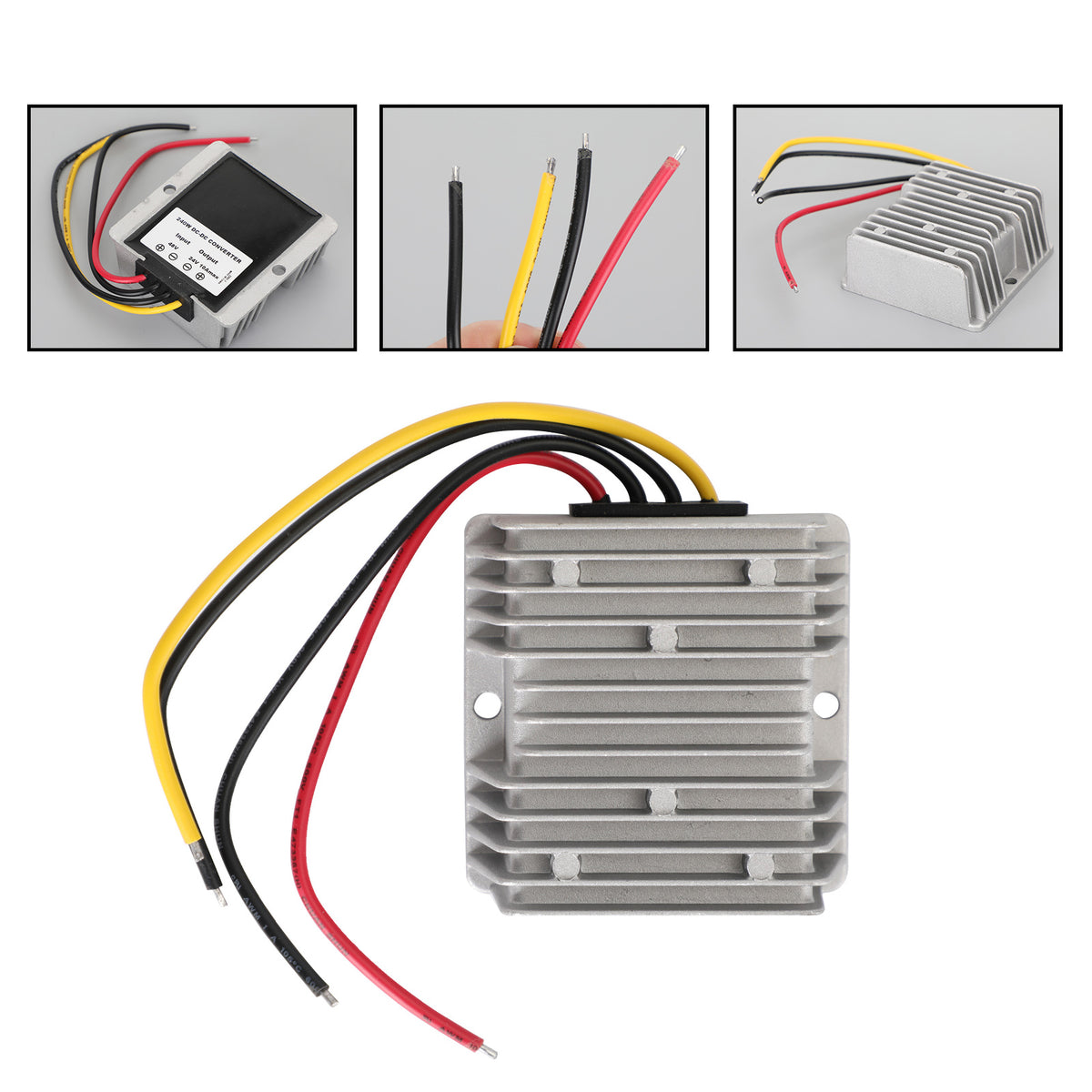 WaterProof 48V to 24V 10A 240W Step Down DC/DC Power Converter Regulator