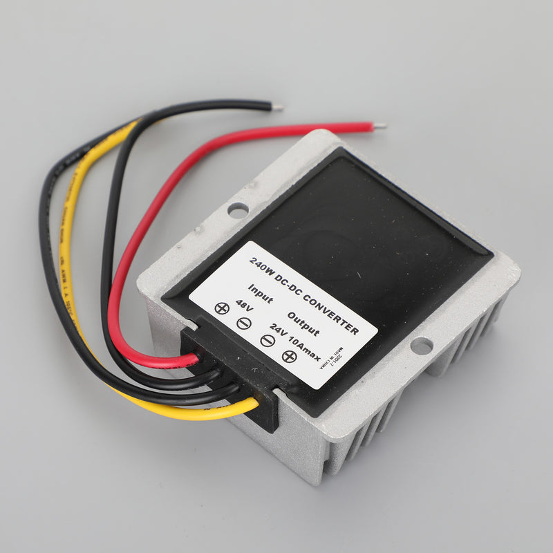 WaterProof 48V to 24V 10A 240W Step Down DC/DC Power Converter Regulator