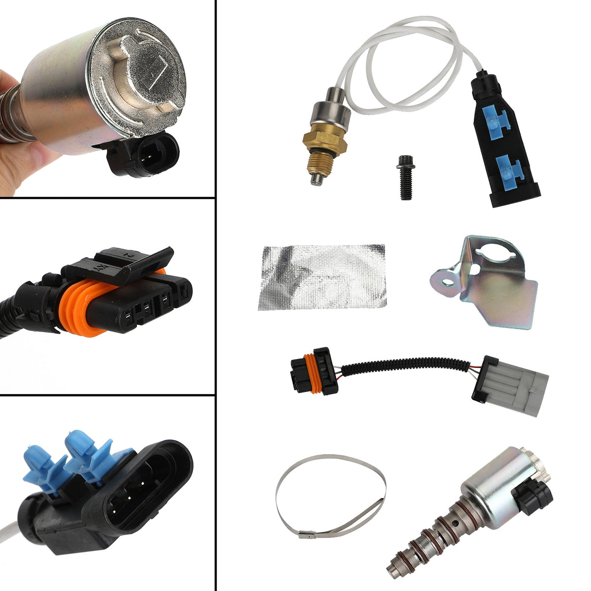 3C3Z6F089AA Turbo VGT Tune-Up Kit-Vane Position Sensor 12635324 & VGT Solenoid