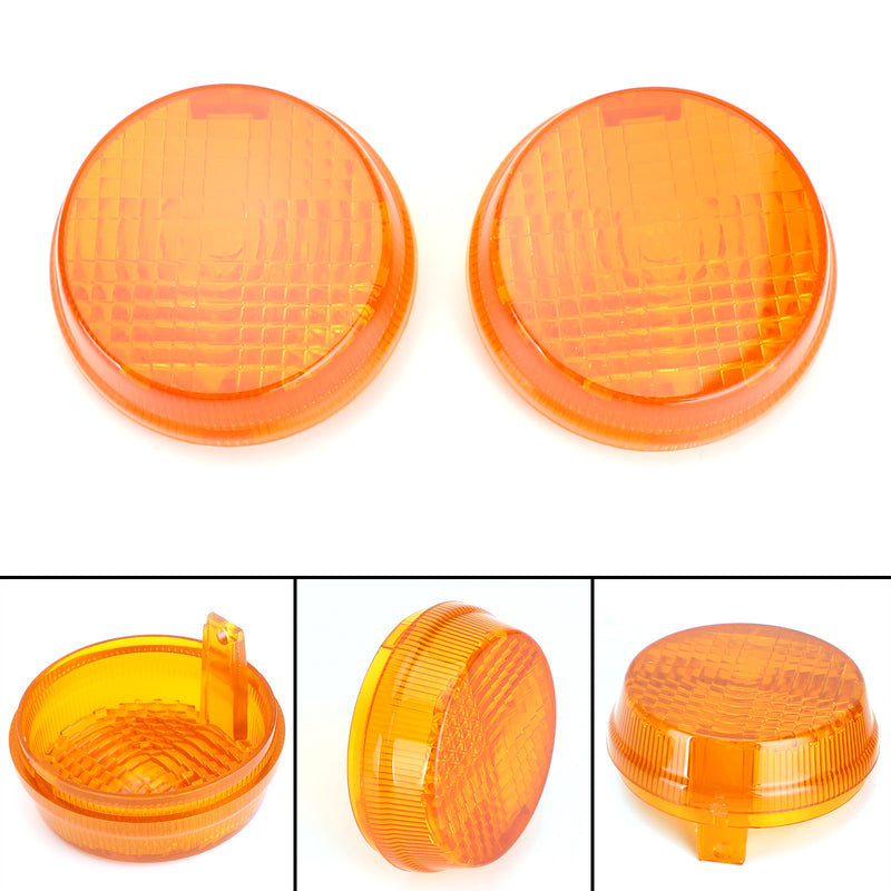 Honda Shadow Spirit VT750 Vulcan VN Amber Turn Signal Light Lenses Cover
