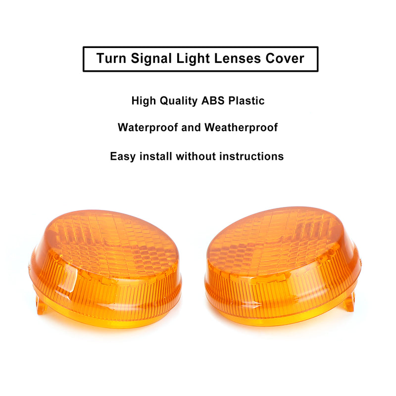 Honda Shadow Spirit VT750 Vulcan VN Amber Turn Signal Light Lenses Cover