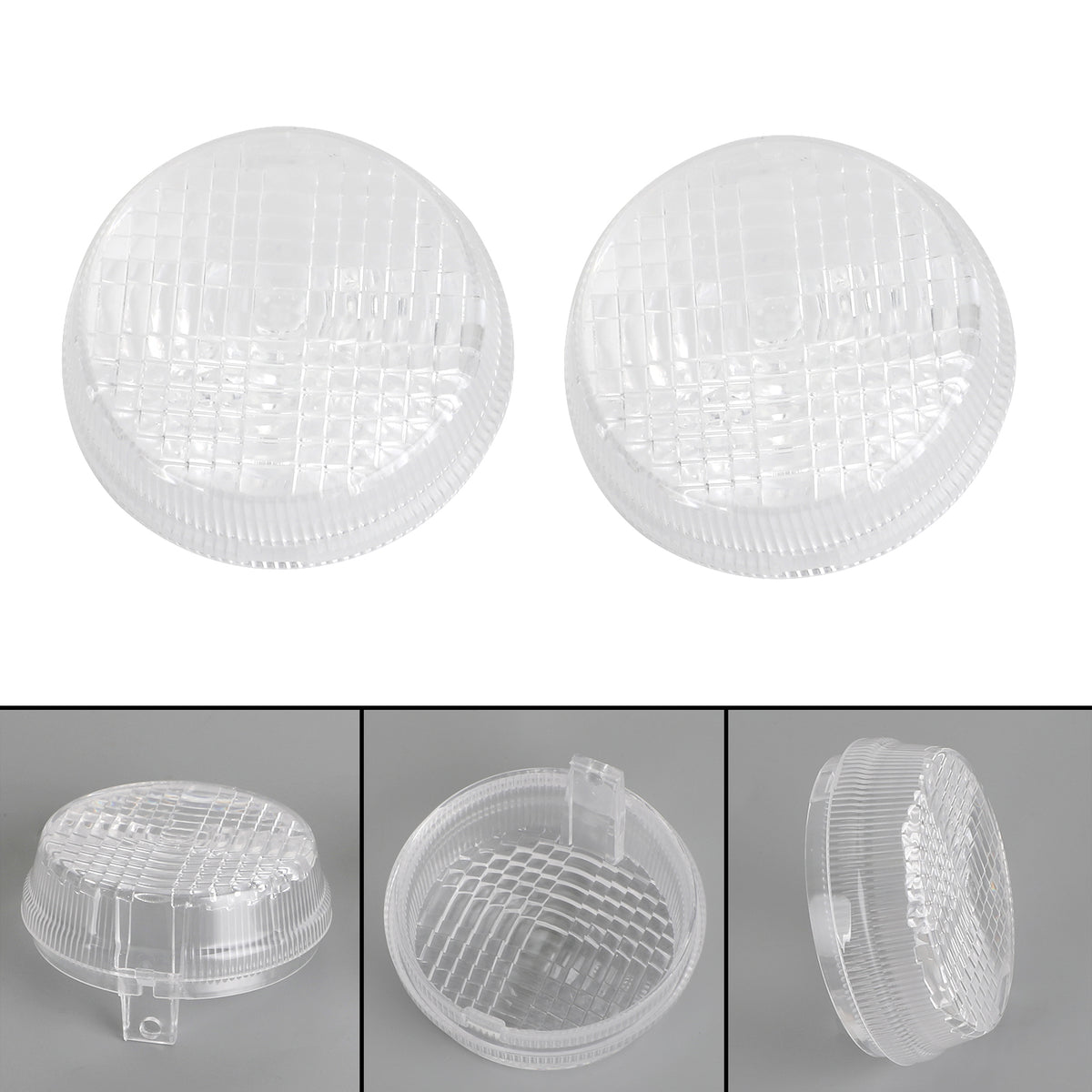 Honda Shadow Spirit VT750 Vulcan VN Clear Turn Signal Light Lenses Cover