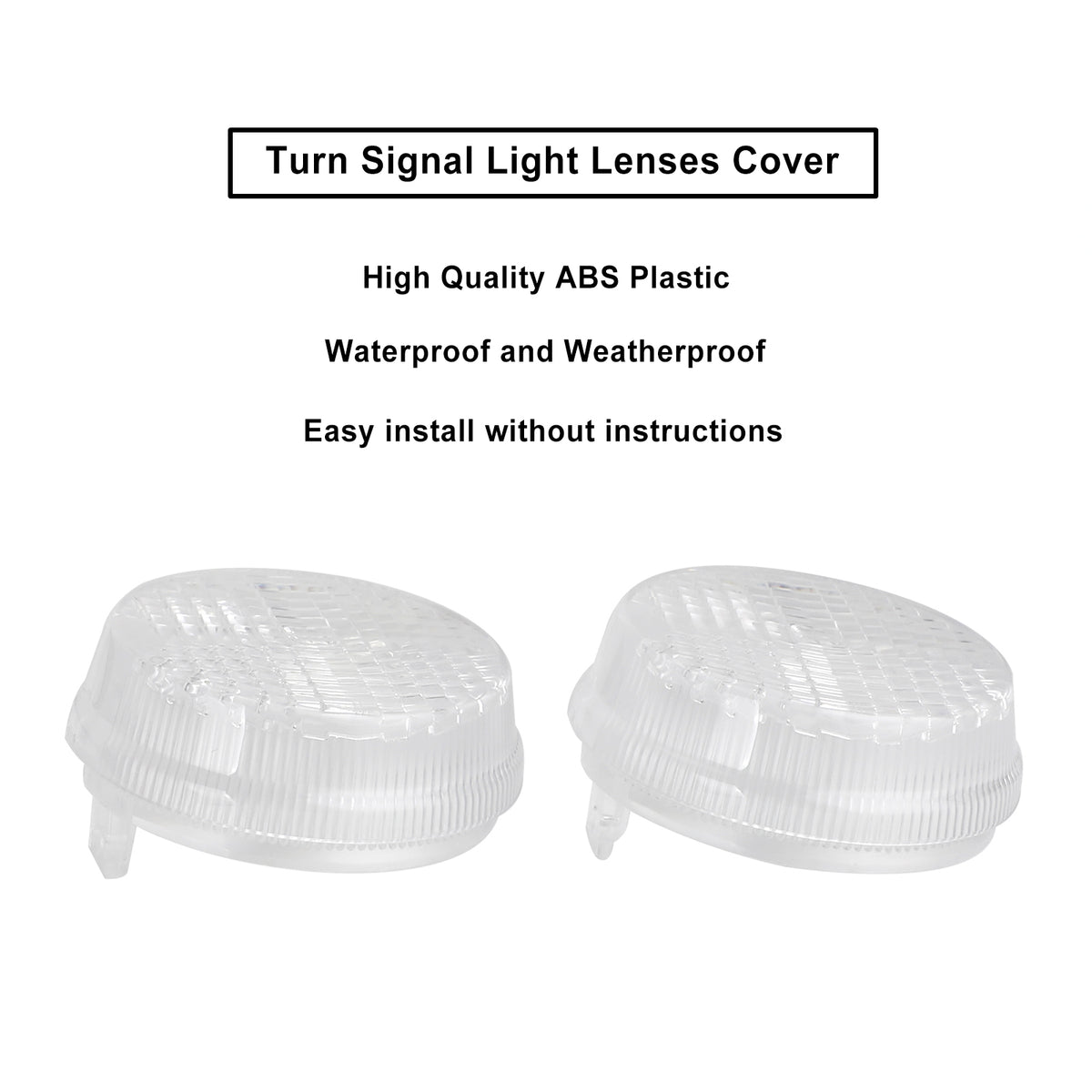 Honda Shadow Spirit VT750 Vulcan VN Clear Turn Signal Light Lenses Cover