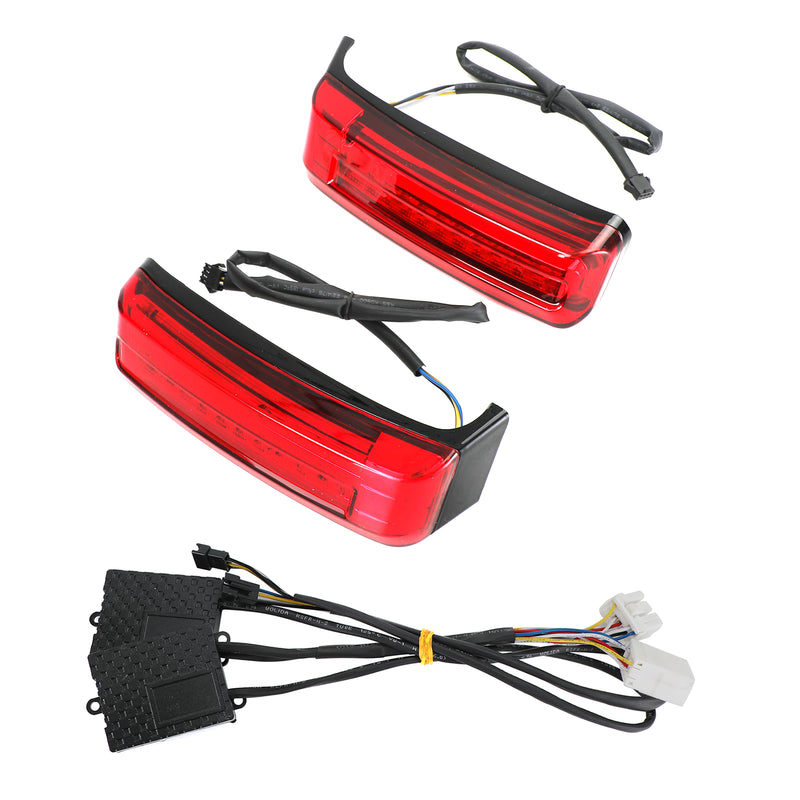 Touring 1996-2013 LED Saddlebag Saddle Bags Run Brake Turn Lamp Lights