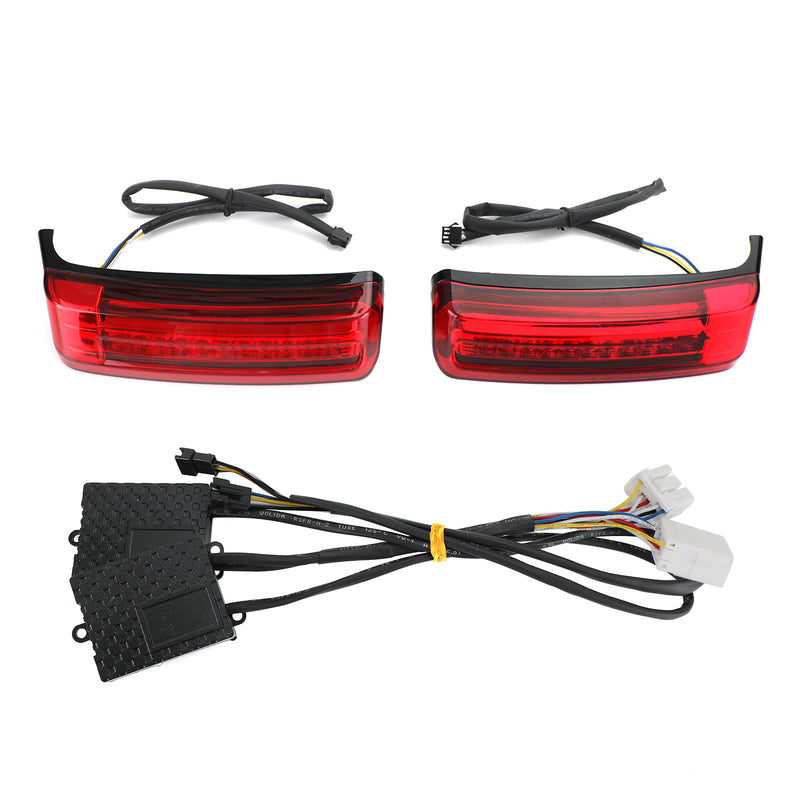 Touring 1996-2013 LED Saddlebag Saddle Bags Run Brake Turn Lamp Lights