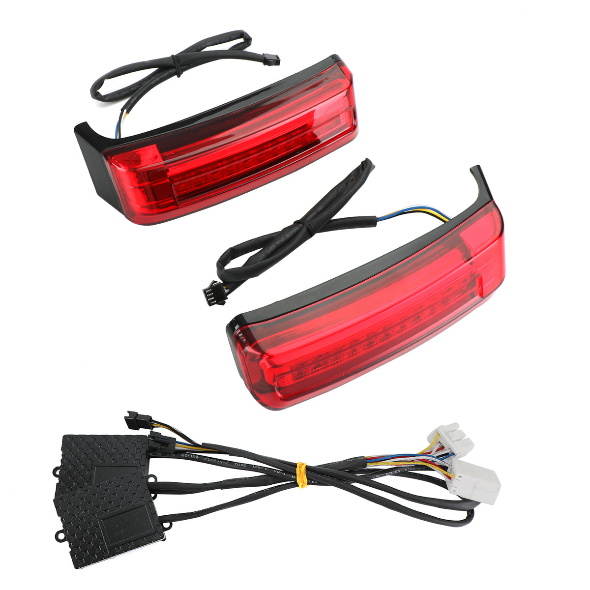 Touring 1996-2013 LED Saddlebag Saddle Bags Run Brake Turn Lamp Lights
