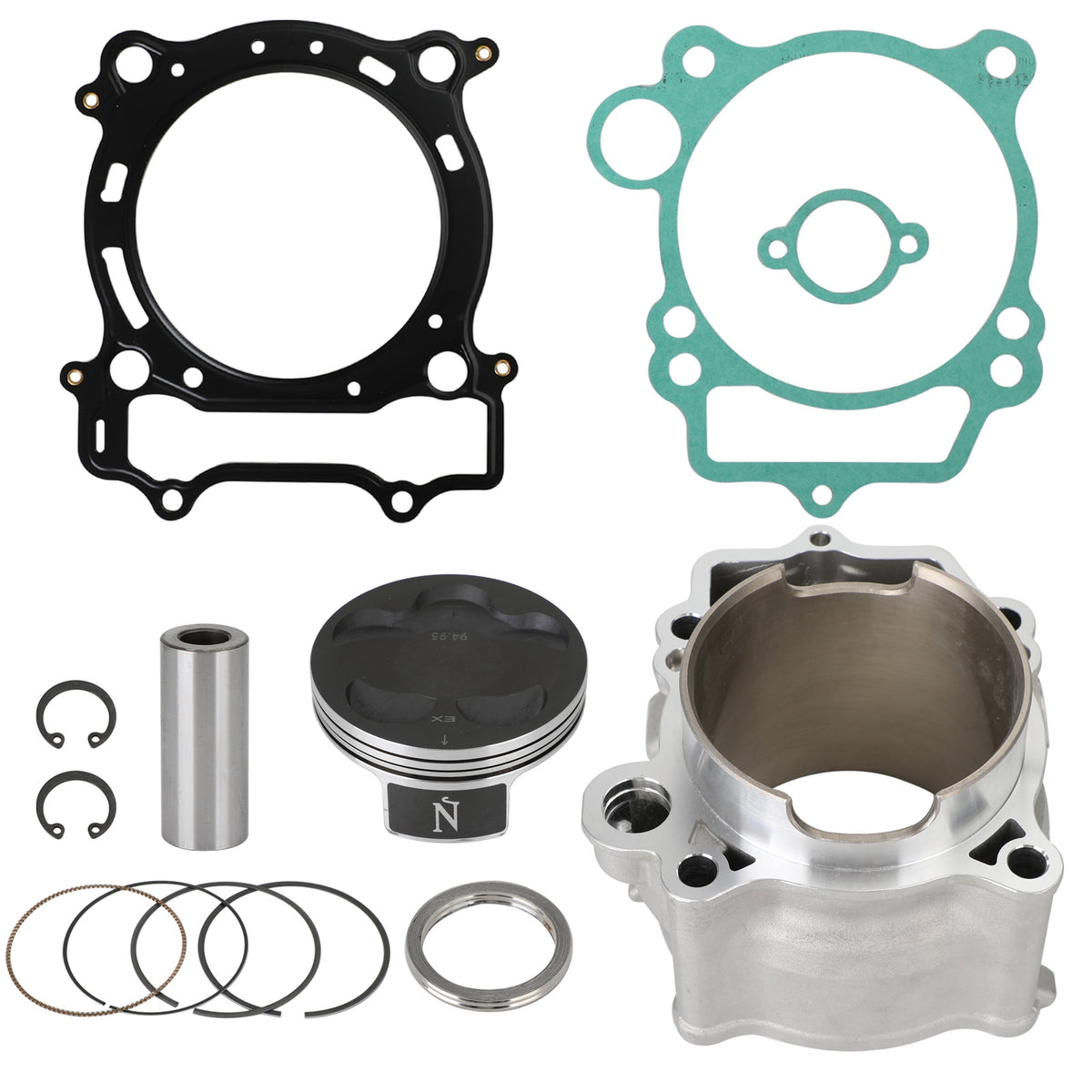 Yamaha YFZ450 YFZ 450F ATV 2004-2013 95mm Stock Bore Cylinder Piston Gasket Kit