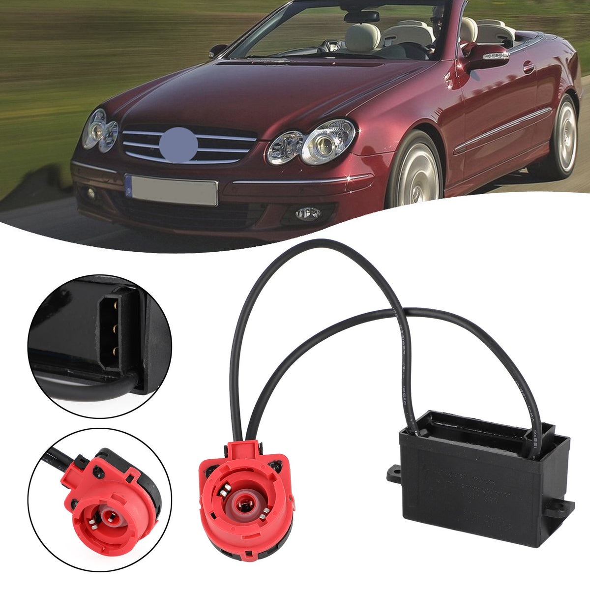 Audi TT Mercedes CLK320 500 HID Headlight Ballast 3PIN D2S D2R 35W 1307329