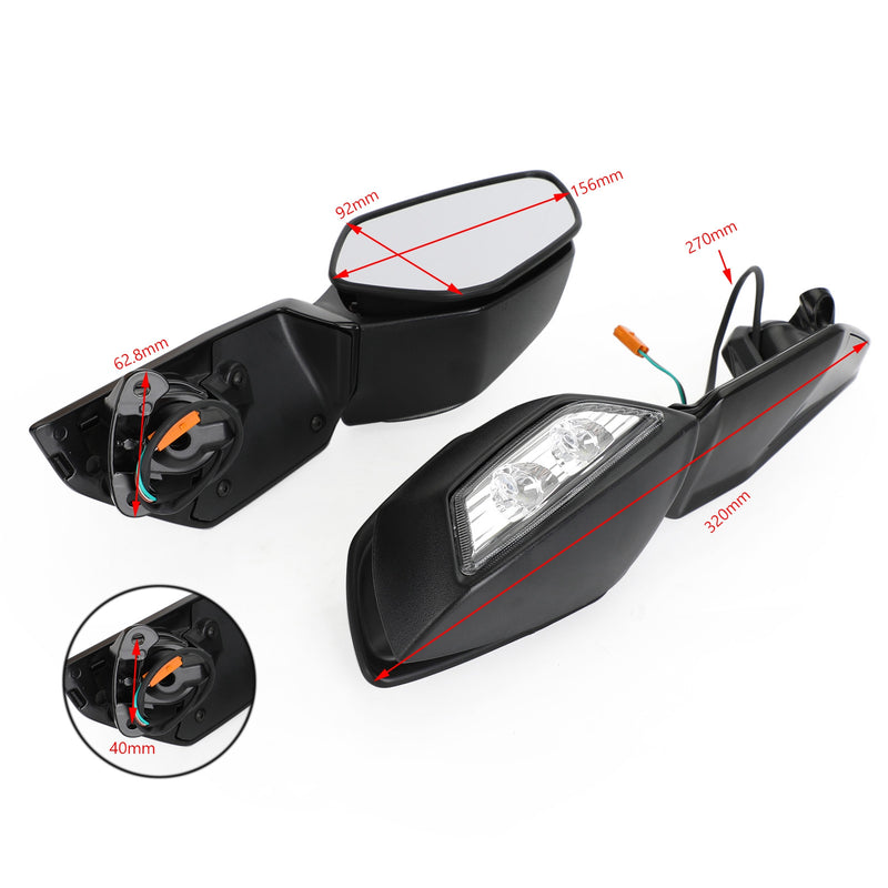 Kawasaki Ninja ZX10R 2016-2020 Left & Right Side Rear View Mirror Indicator