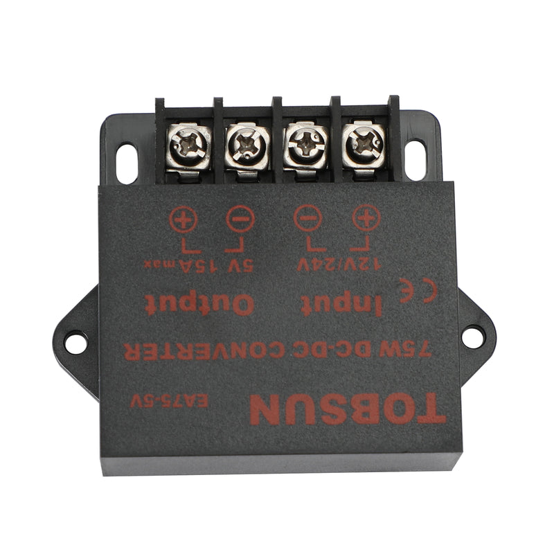 DC 12V/24V Step Down To DC 5V 15A 75W Voltage Regulator Reducer Power Converter