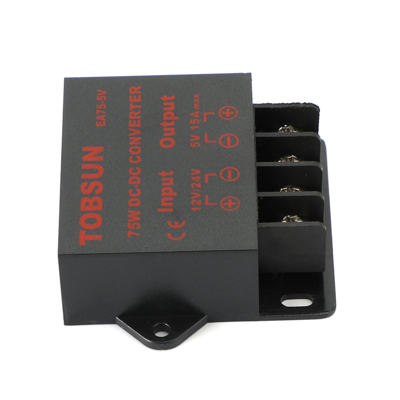 DC 12V/24V Step Down To DC 5V 15A 75W Voltage Regulator Reducer Power Converter