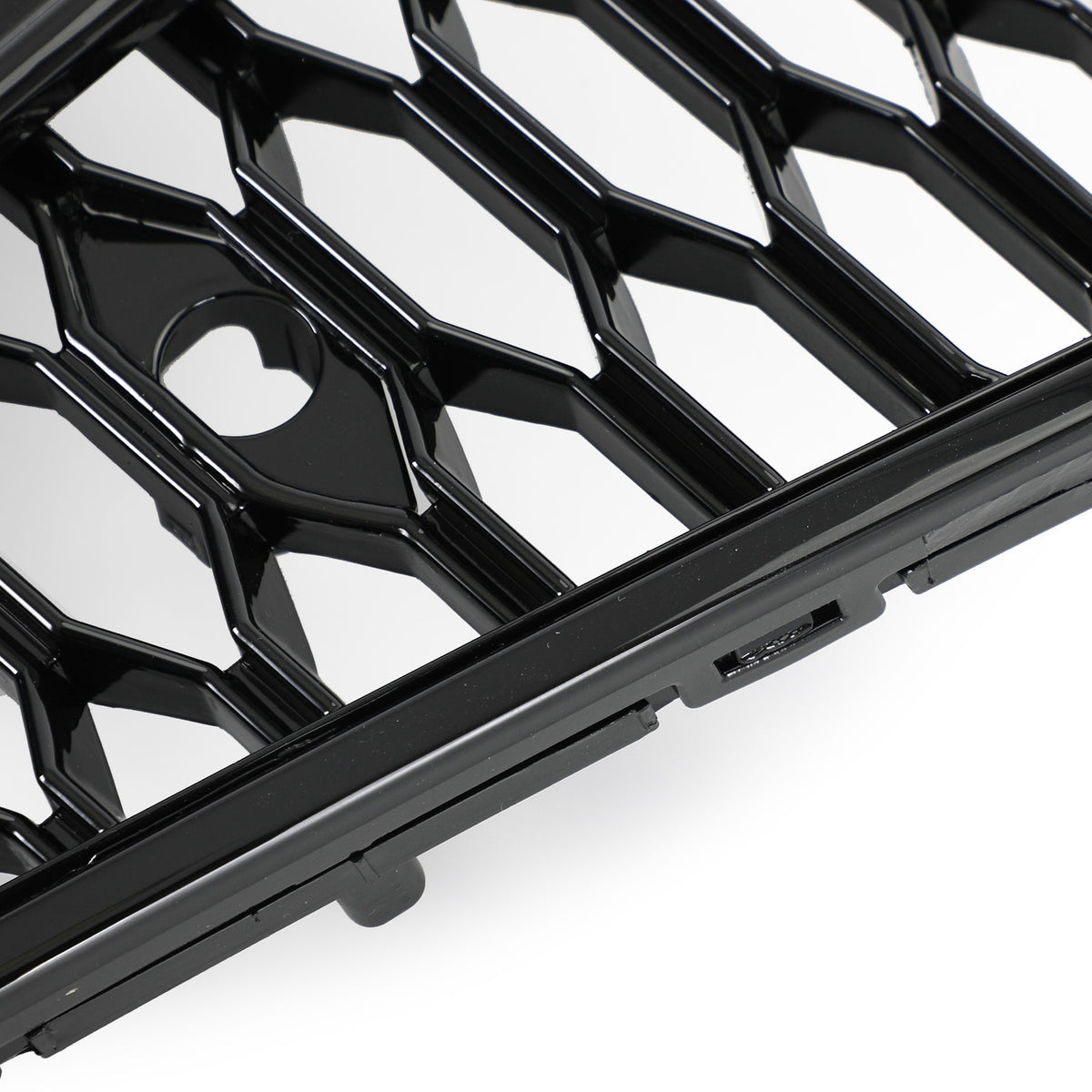 Audi A7/S7 2012-2015 Black RS7 Style Honeycomb Sport Mesh Hex Grille Grill