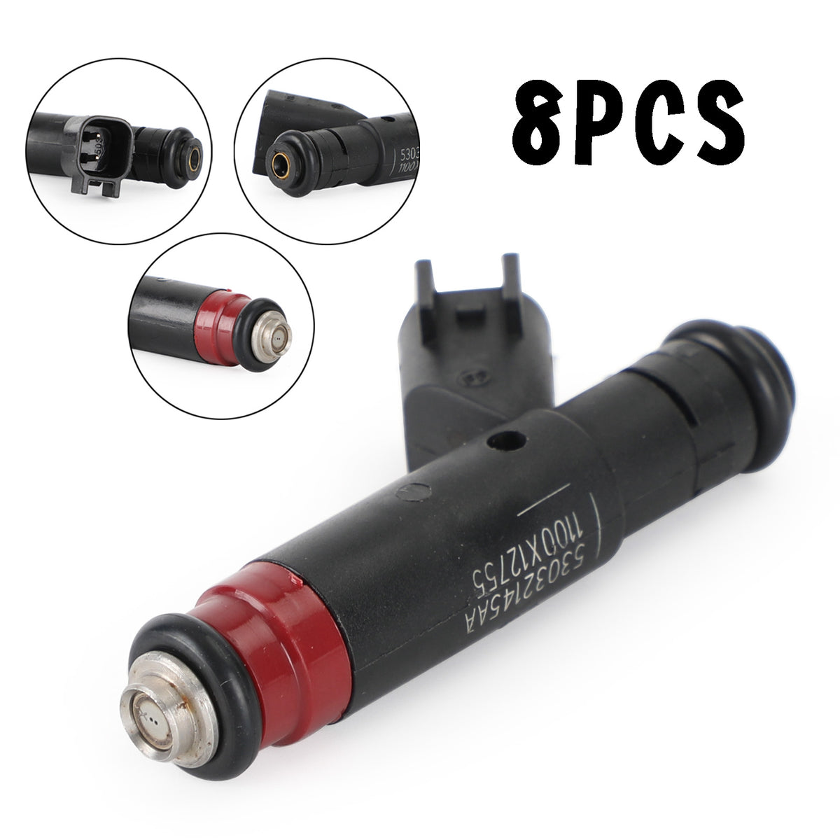 Ram 1500 2002-2003 4.7L V8 Dakota 8PCS Fuel Injectors 53032145AA