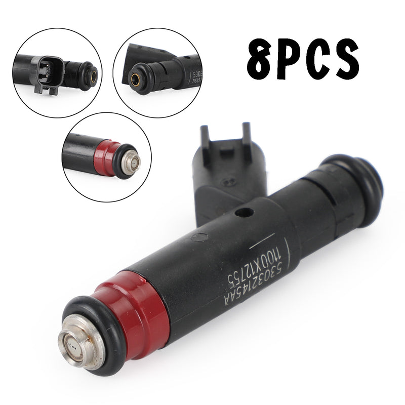 Ram 1500 2002-2003 4.7L V8 Dakota 8PCS Fuel Injectors 53032145AA