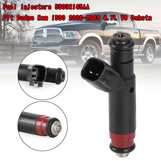Ram 1500 2002-2003 4.7L V8 Dakota 1PCS Fuel Injectors 53032145AA