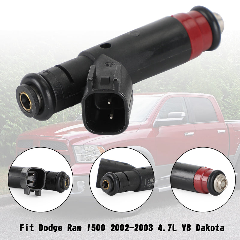 Ram 1500 2002-2003 4.7L V8 Dakota 1PCS Fuel Injectors 53032145AA
