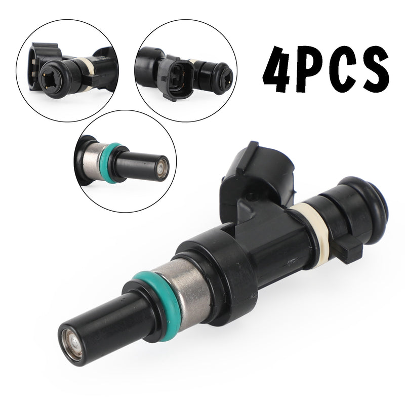 NISSAN MICRA K13 2010-2016 16600-1HC0A 4PCS Fuel Injectors FBY11H0 FBY1010