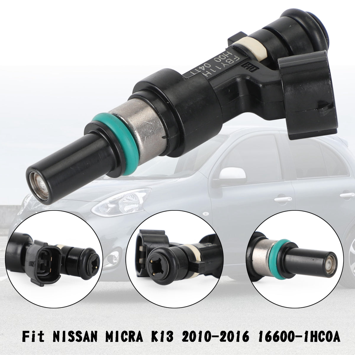 NISSAN MICRA K13 2010-2016 16600-1HC0A 1PCS Fuel Injectors FBY11H0 FBY1010