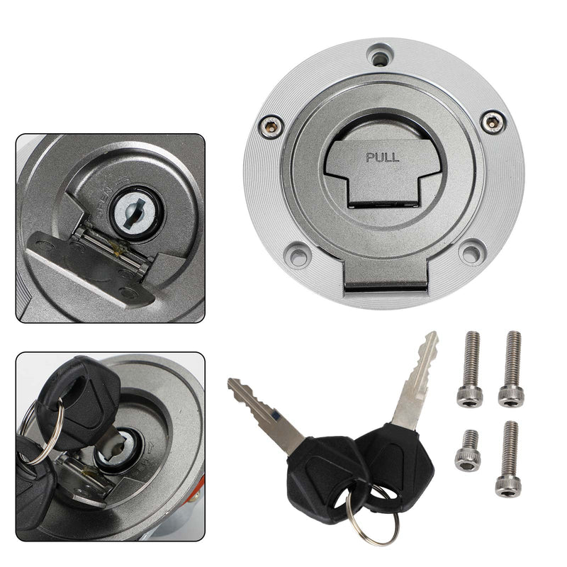 Yamaha FZ1 FZ6 FZ8 N S YZF R1 R6 XJR1300 FJR1300 Fuel Gas Tank Cap w/Keys