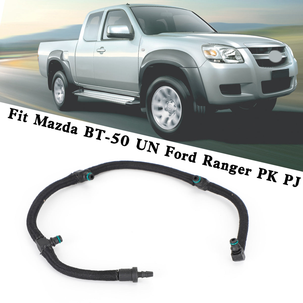 Mazda BT-50 UN Ford Ranger PK PJ Fuel Injector Return Hose WE011349Y