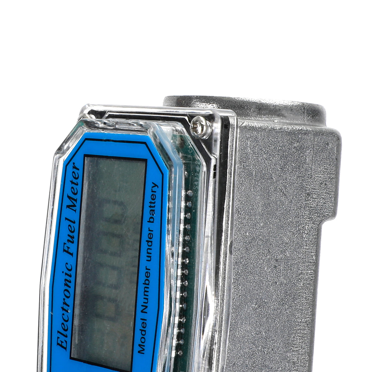 1Inch Turbine Digital Diesel Fuel Flow Meter Oval Gear Flow Gauge BSPT/NPT