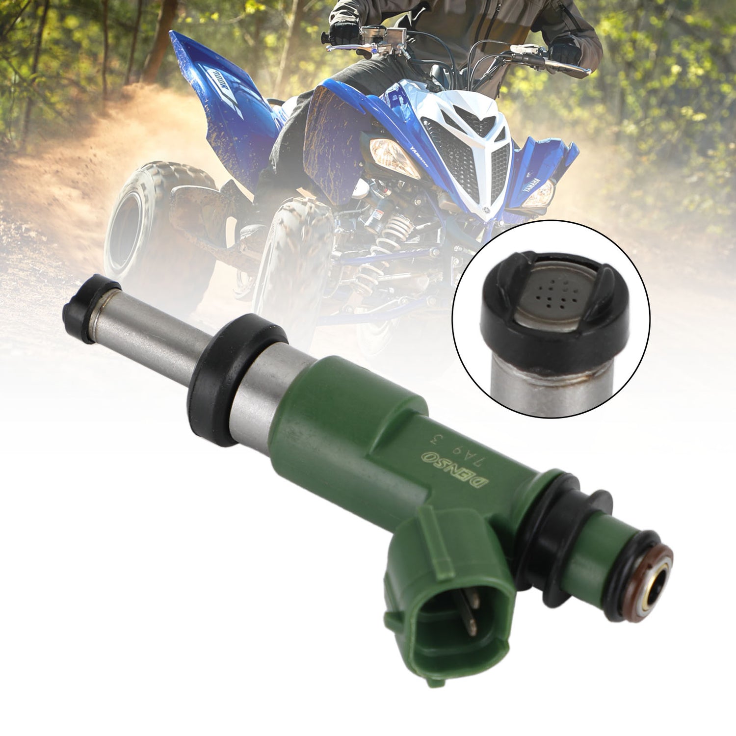 Yamaha Raptor 700 700R 2006-2016 5VK-13761-2000-2000 Fuel Injectors Fits