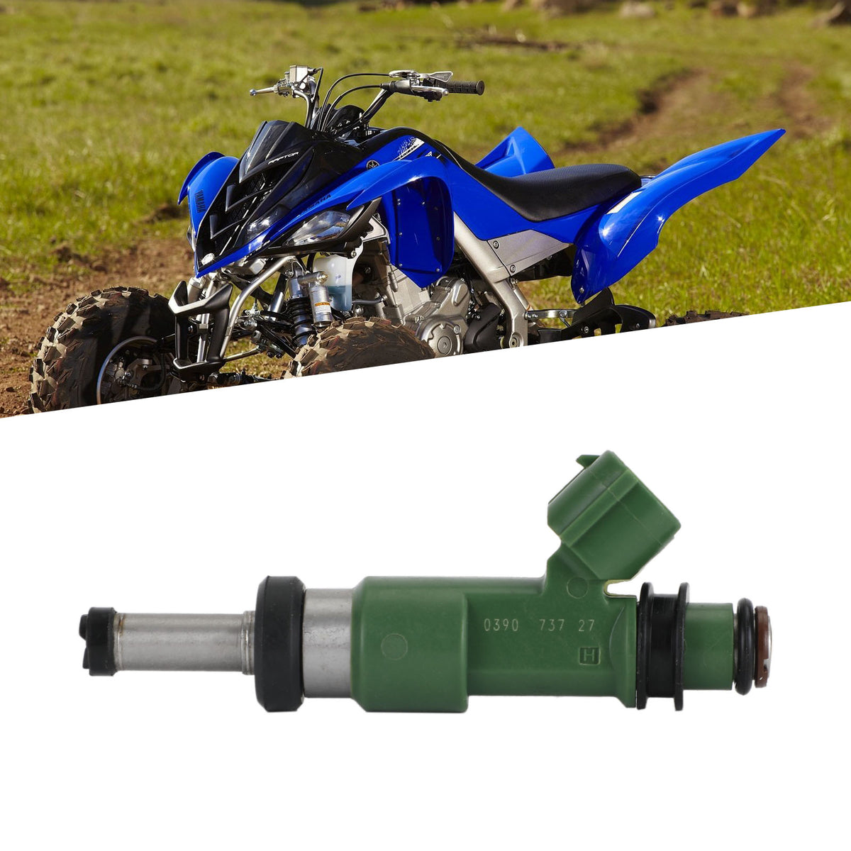 Yamaha Raptor 700 700R 2006-2016 5VK-13761-2000-2000 Fuel Injectors Fits