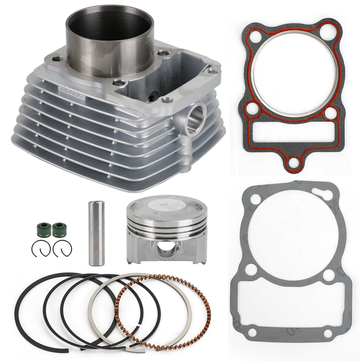 Zongshen 250cc ATV Dirt Bike Roketa Coolster CG250 Cylinder Kit Air Cooled