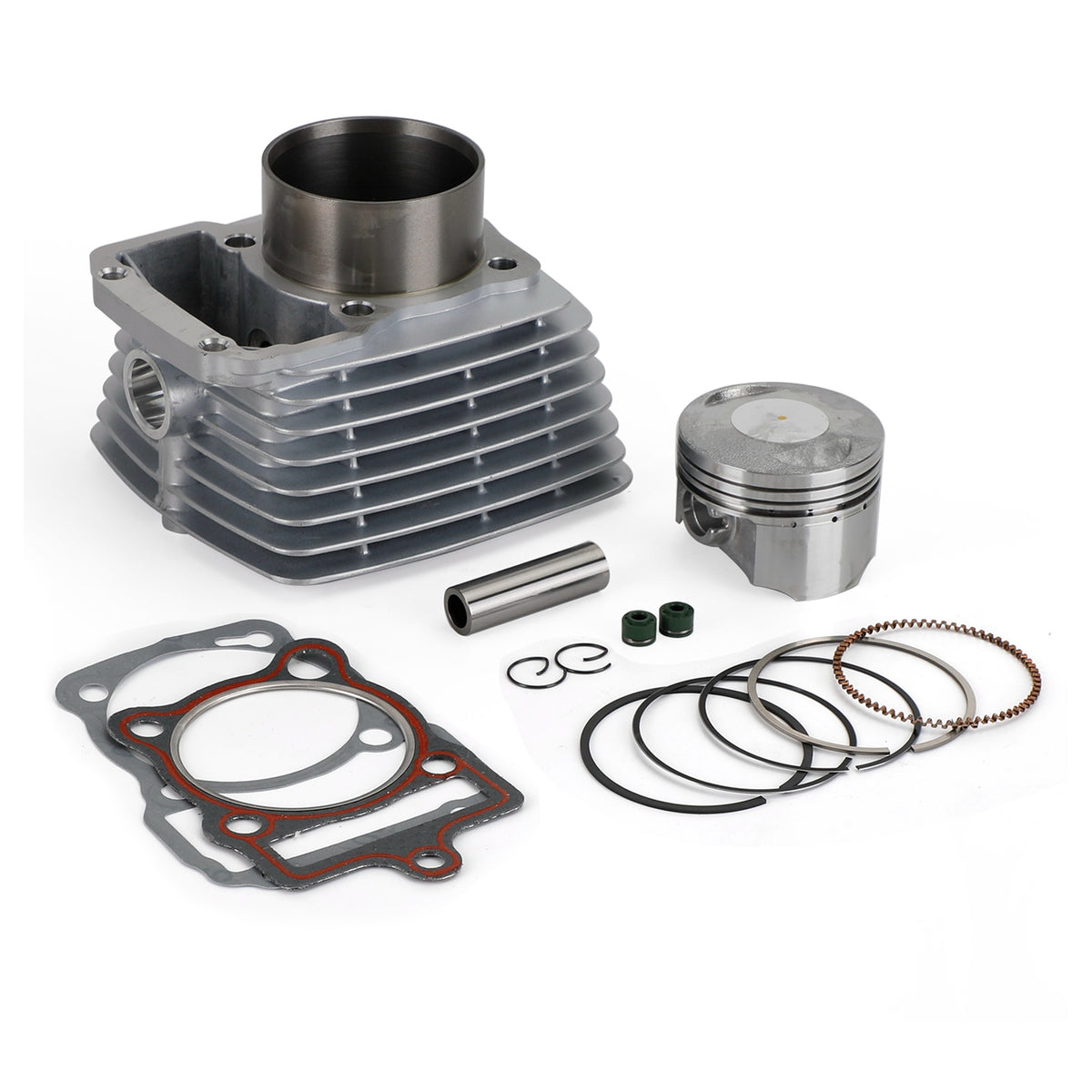 Zongshen 250cc ATV Dirt Bike Roketa Coolster CG250 Cylinder Kit Air Cooled