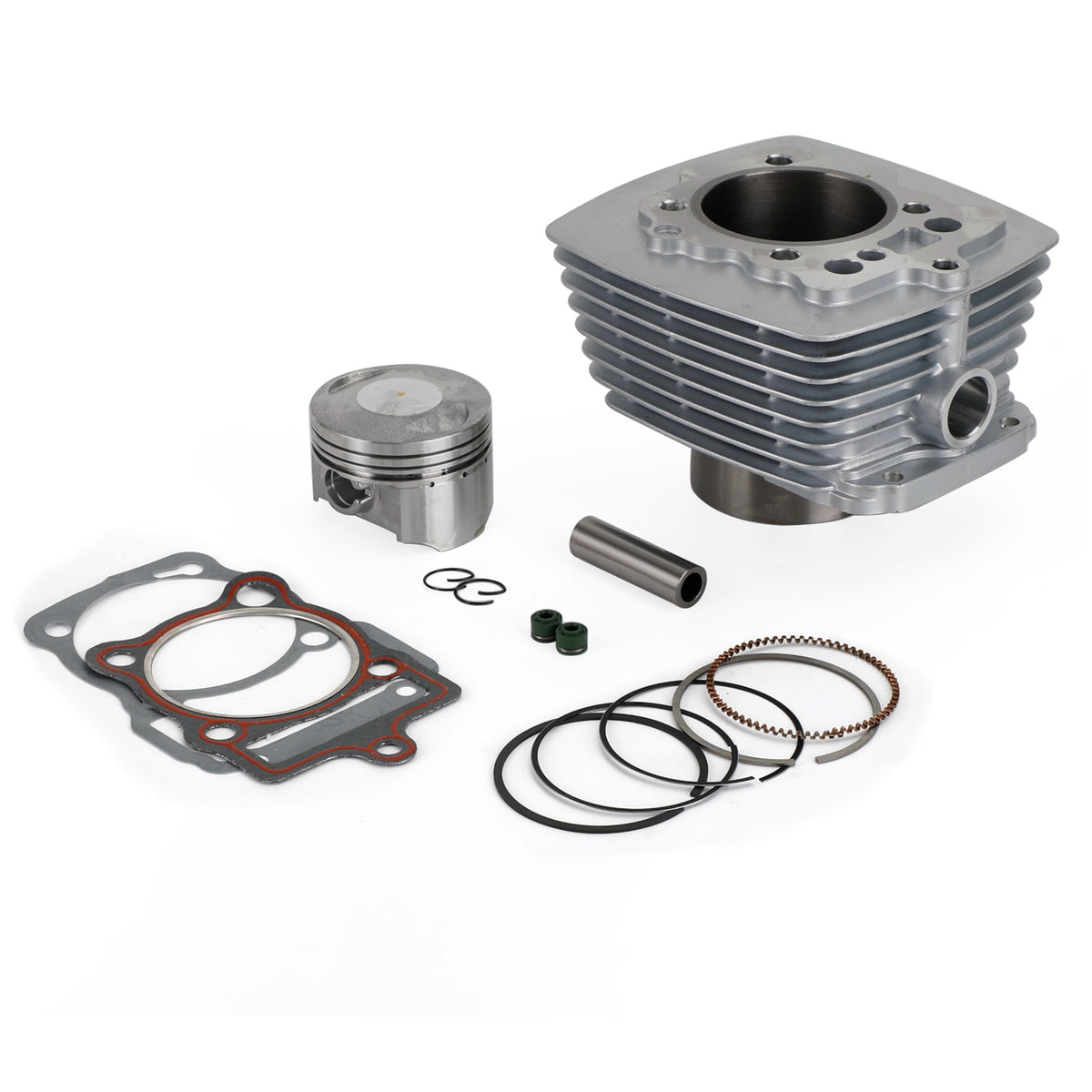 Zongshen 250cc ATV Dirt Bike Roketa Coolster CG250 Cylinder Kit Air Cooled