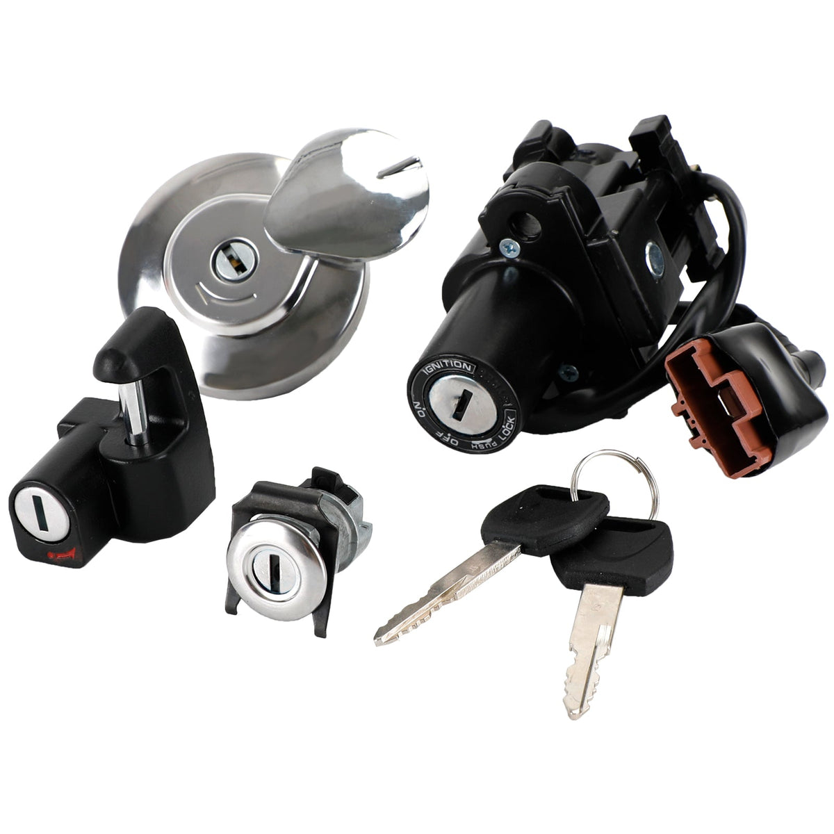 Honda CRF250L/LA 2013-2020 Lock Set Key Switch Ignition Seat Lock Fuel Cap