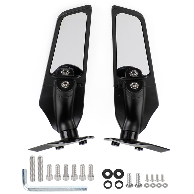 Yamaha YZF R6 2017-2021 YZF R7 2021-2022 Adjustable Wing Fin Rearview Mirrors