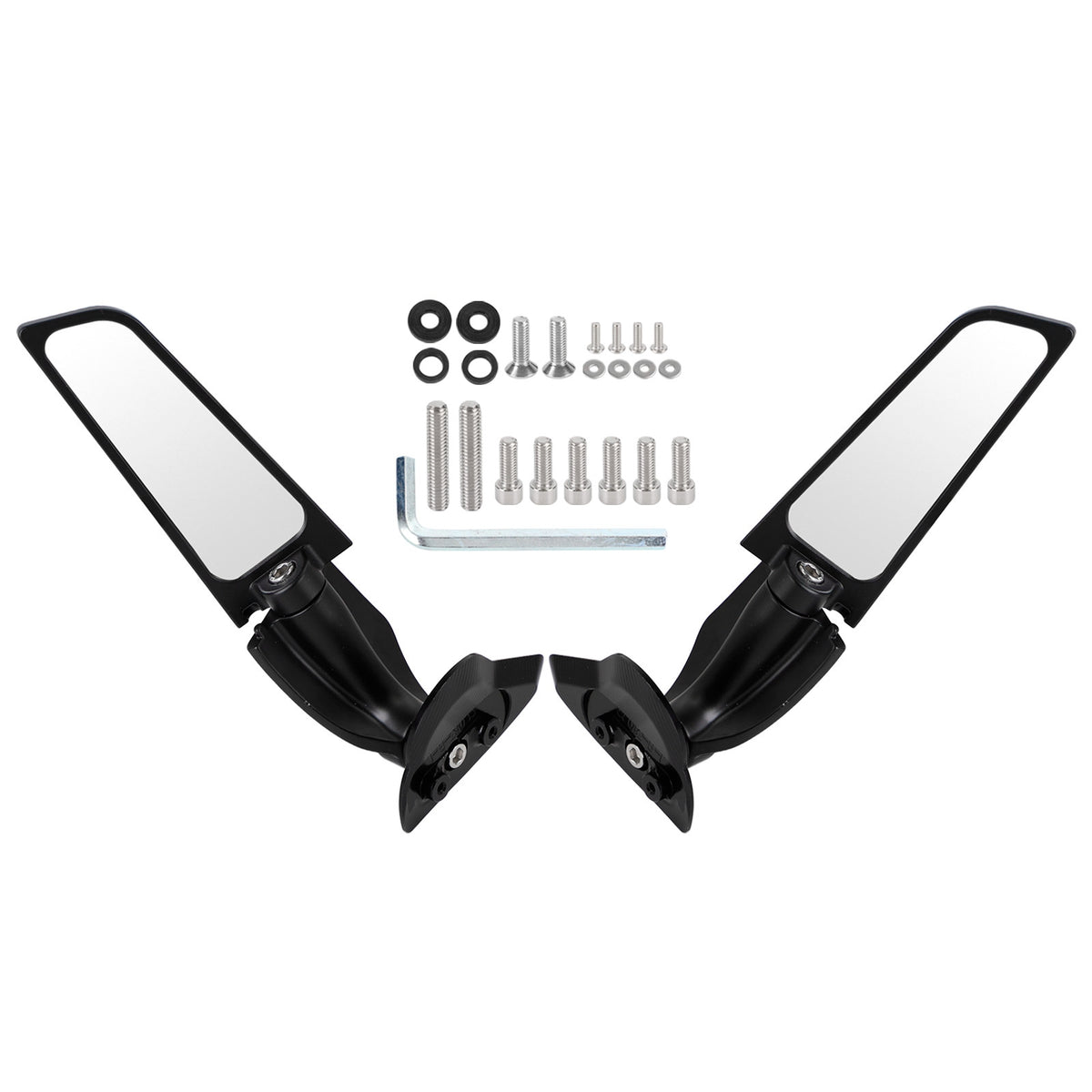 Yamaha YZF R6 2017-2021 YZF R7 2021-2022 Adjustable Wing Fin Rearview Mirrors