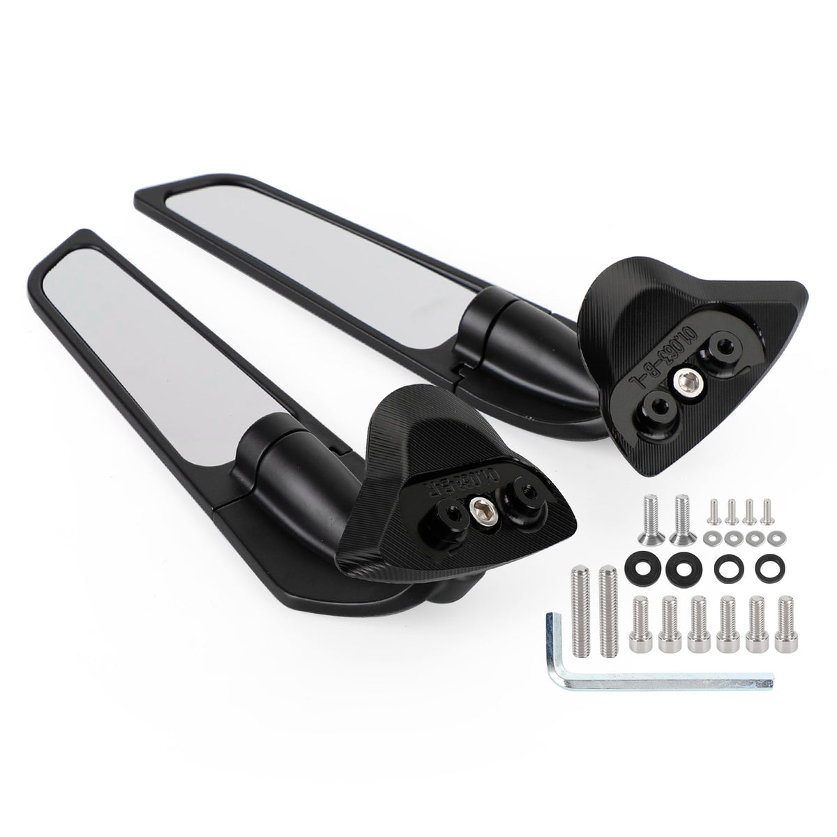 Yamaha YZF R6 2017-2021 YZF R7 2021-2022 Adjustable Wing Fin Rearview Mirrors