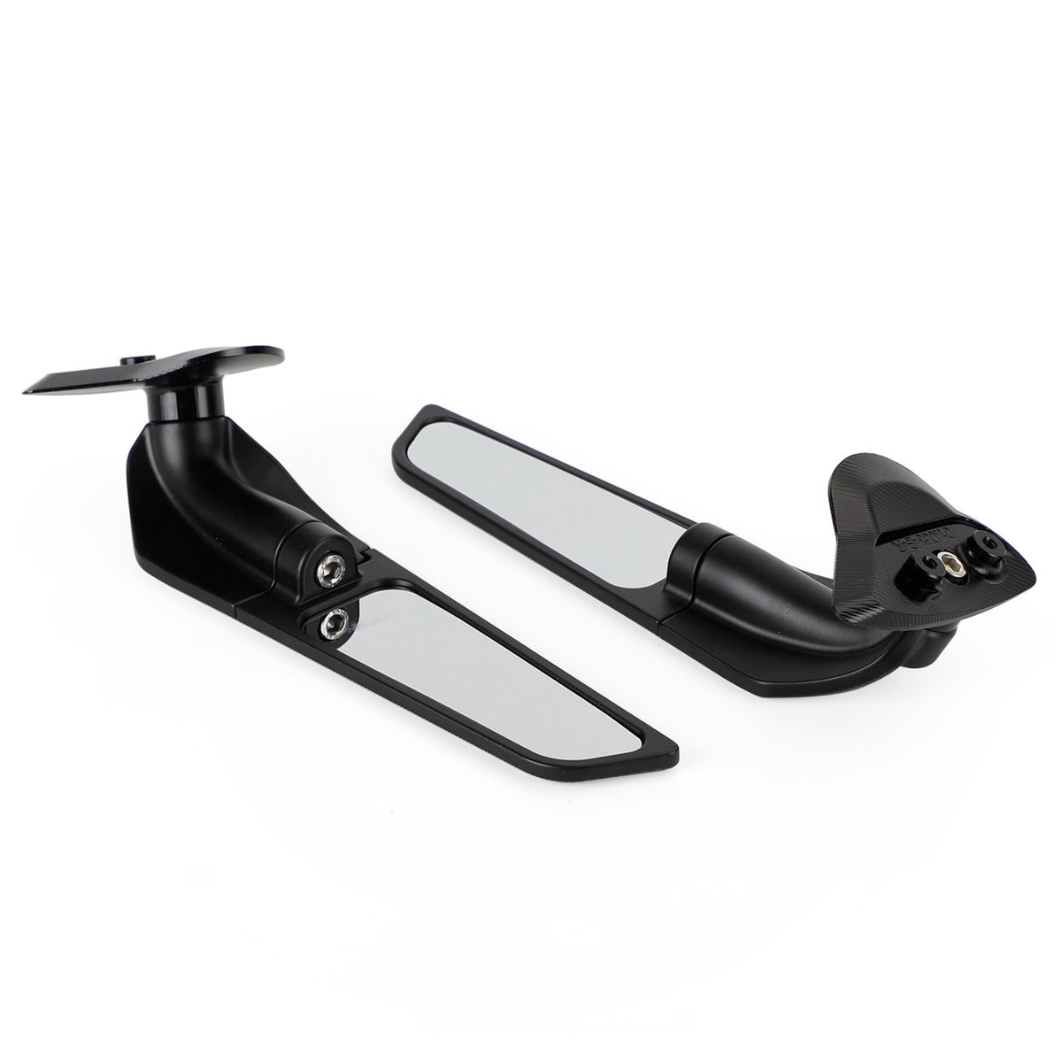 Yamaha YZF R6 2017-2021 YZF R7 2021-2022 Adjustable Wing Fin Rearview Mirrors