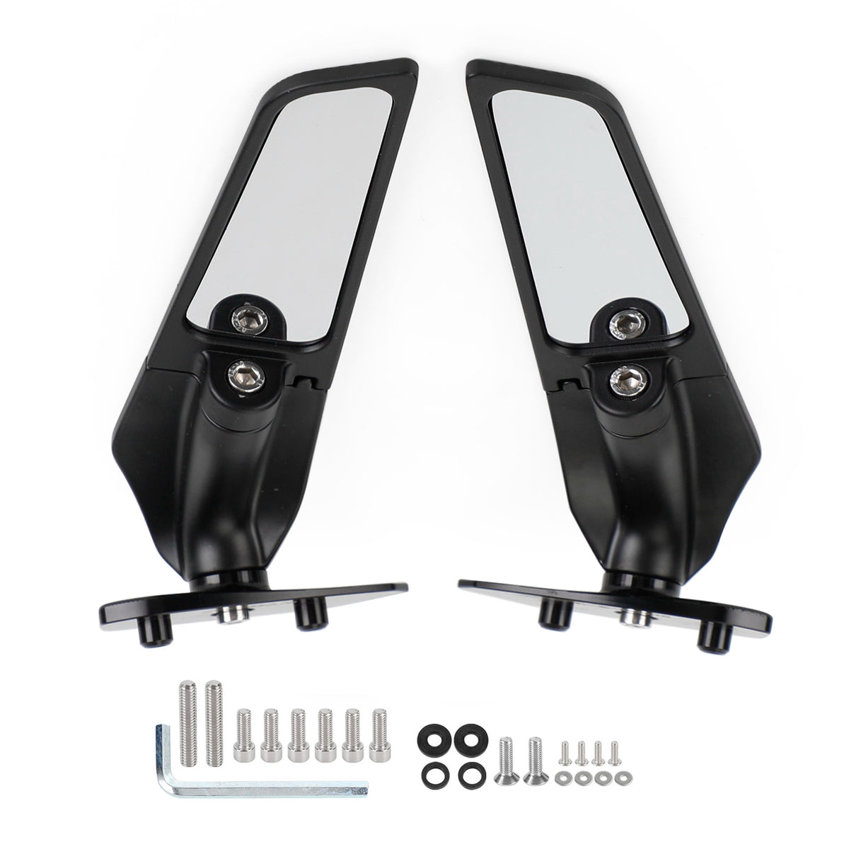 Suzuki GSX-R 1000 GSXR1000 2017-2021 Adjustable Wing Fin Rearview Mirrors