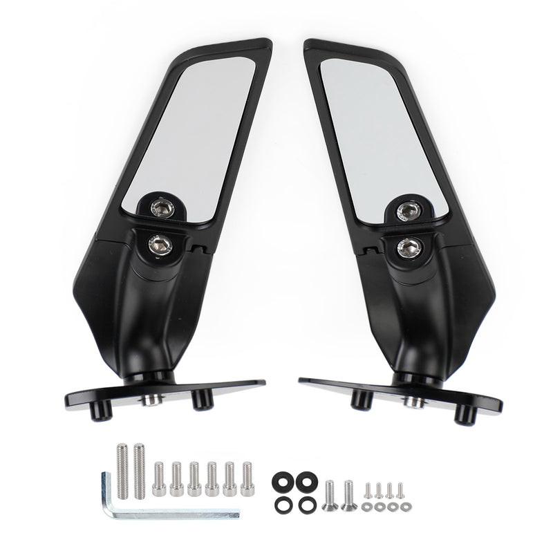Suzuki GSX-R 1000 GSXR1000 2017-2021 Adjustable Wing Fin Rearview Mirrors