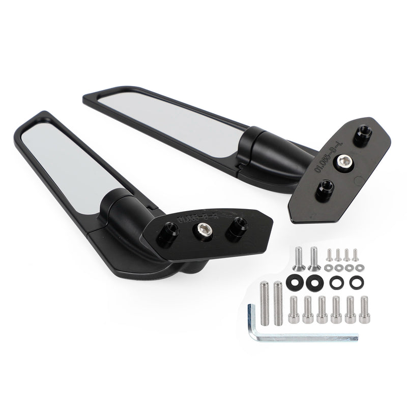 Suzuki GSX-R 1000 GSXR1000 2017-2021 Adjustable Wing Fin Rearview Mirrors