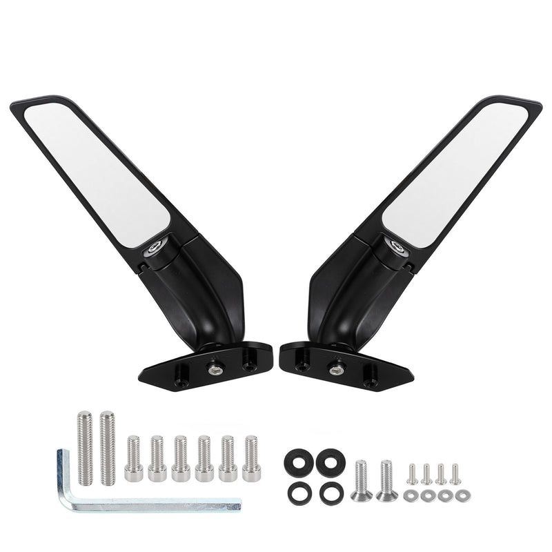 Suzuki GSX-R 1000 GSXR1000 2017-2021 Adjustable Wing Fin Rearview Mirrors