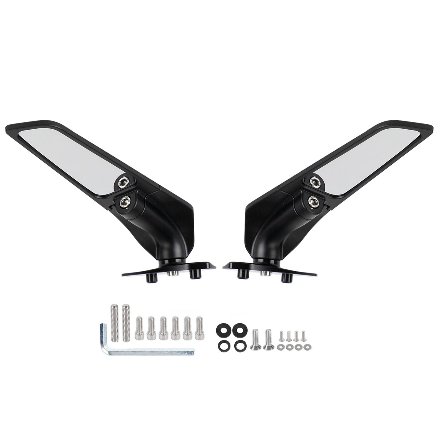 Suzuki GSX-R 1000 GSXR1000 2017-2021 Adjustable Wing Fin Rearview Mirrors